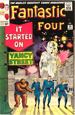 Fantastic Four #29: The Watcher returns to FF. Click to sell or appraise your comic book collection