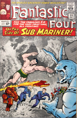 Fantastic Four #33
1st Attuma