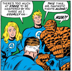 All the Fantastic Four in one panel