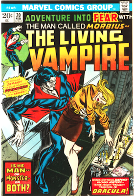 Fear #20: Morbius stories begin