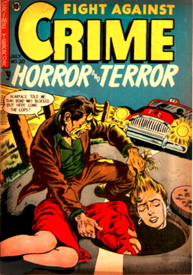 Fight Against Crime #20: decapitation cover