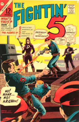 Fightin' Five #40: 1st Peacemaker. Click to value or sell your copy