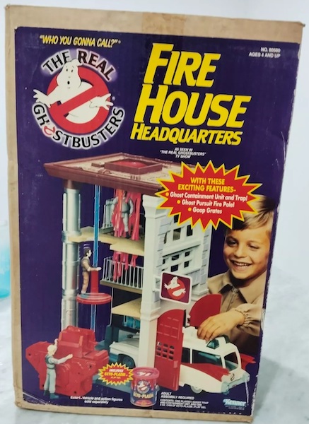 The Real Ghostbusters Firehouse Headquarters playset