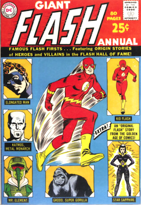 Flash Annual #1 (1963). Rare in high grade! Click for values