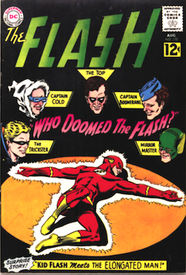 Flash #130: 1st Gauntlet of Super-Villains. Click for values