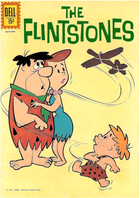 Flintstones #2: First in dedicated Flintstones comics series. Click to have yours valued