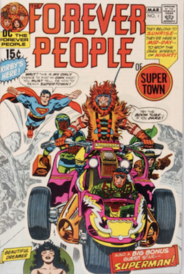 Forever People #1: Superman crossover. Click for a valuation