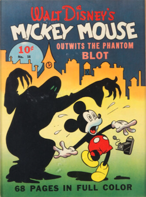 Four Color #16: Rare Mickey Mouse horror comic. Click to sell or value one