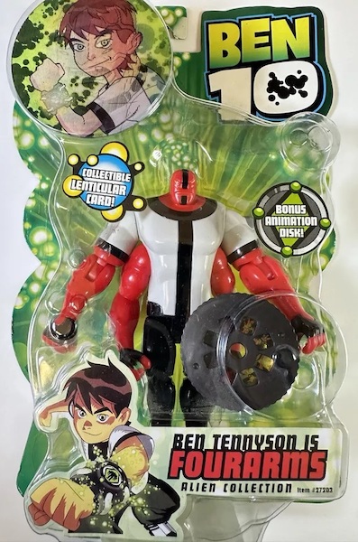 Ben 10 Alien Collection Fourarms With Disk Action Figure. Click for appraisal