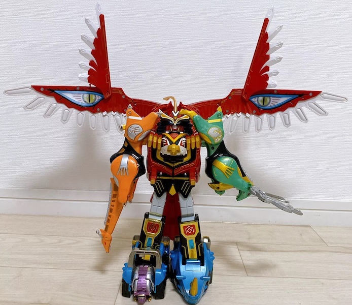 Wild Force Hyakujuu Sentai Gaoranger DX Gao out of the box. Click for free appraisal