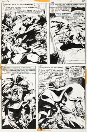 Tomb of Dracula #5: Page 13 by Gene Colan