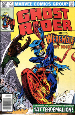 Ghost Rider #55: Werewolf by Night appearance