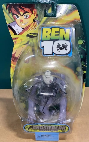 Ben 10 Alien Ghostfreak DNA Alien Heroes Action Figure. Click for appraisal