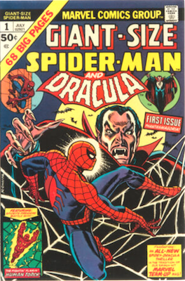 Giant-Size Spider Man #1: Spidey vs Dracula. Click to value or sell one