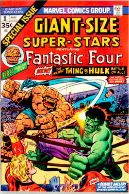 Giant Size Super Stars #1: Hulk vs Thing, again