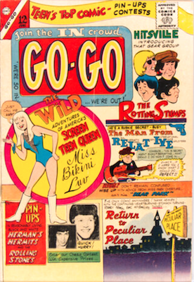 Go-Go #1 (1966): Pop music-themed series. Click to sell or appraise comics and collectibles