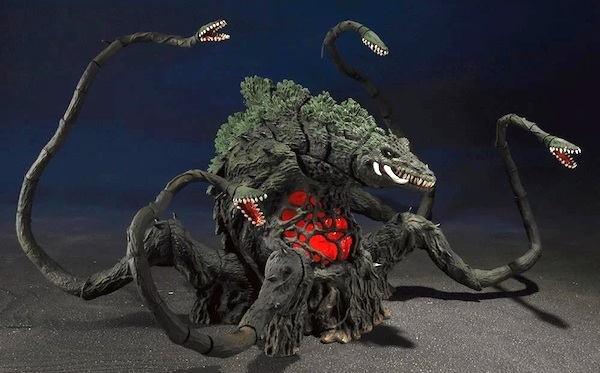 S.H. MonsterArts Biollante Special Color Version assembled. Click to value or sell one