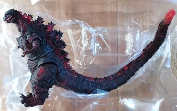 S.H. MonsterArts Godzilla 2016 4th Form Night Combat Version Shin Godzilla open box. Click to sell one