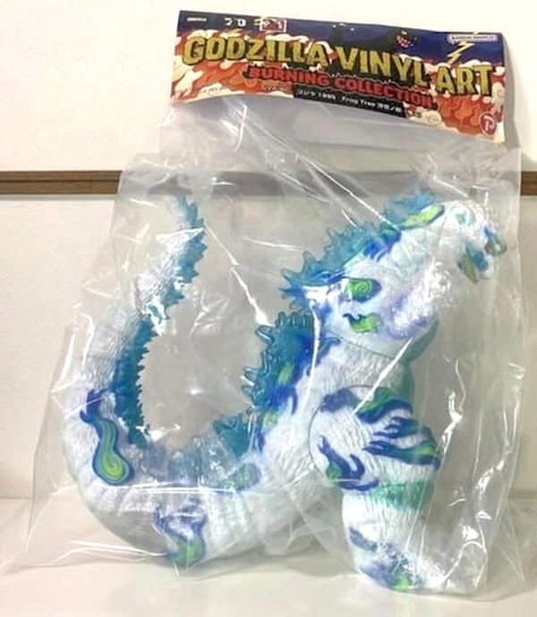 Burning Godzilla 1995 Frog Tree Ukiyo-e ONIBI Godzilla Caravan Limited Figure. Click to sell one