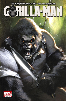 Gorilla Man #1: Dell'Otto cover. Click to sell one