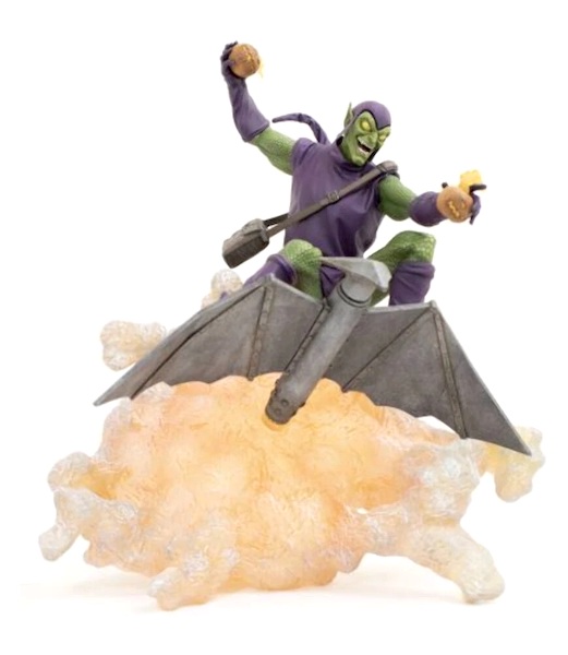 Marvel Gallery Comic Green Goblin Deluxe PVC Statue out of the box. Click to sell or value one