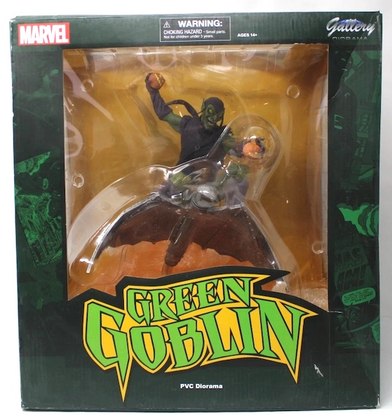 Marvel Gallery Comic Green Goblin Deluxe PVC Statue. Click to sell or value one