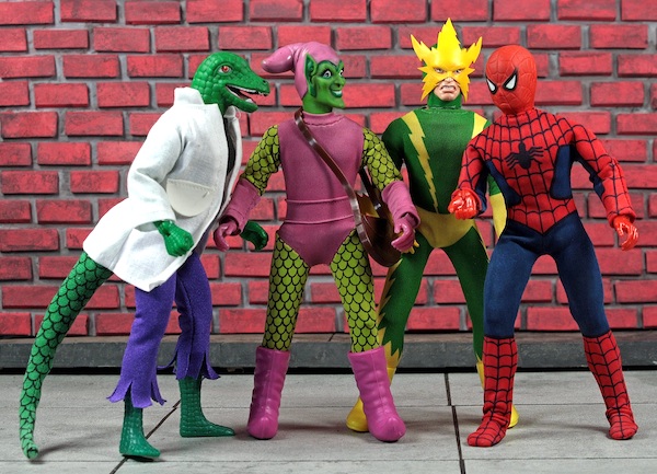 2024 Disney Exclusive Marvel MEGO 4 Pack out of the box. Click to value or sell one