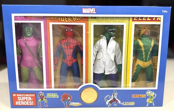 2024 Disney Exclusive Marvel MEGO 4 Pack. Click to value or sell one