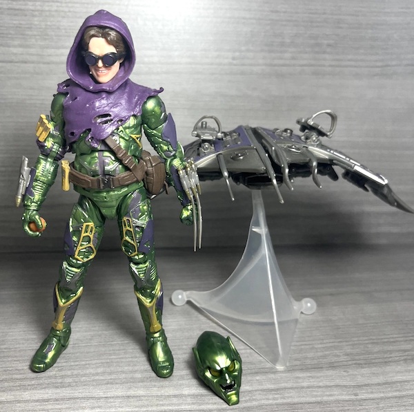 Marvel Legends Spider-Man No Way Home Green Goblin Action Figure out of the box. Click to value one today
