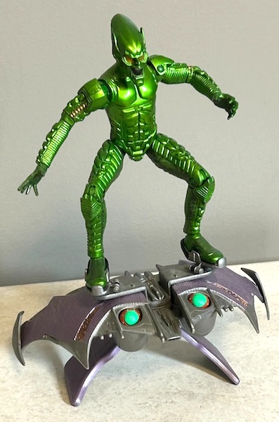 Spider-Man Series 2 Green Goblin Action Figure out of the pack. Click to value yours