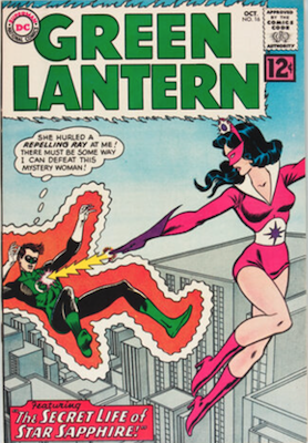 Green Lantern #16
1st Star Sapphire
