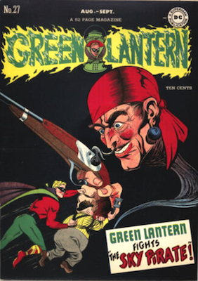Green Lantern #27: 1st Sky Pirate