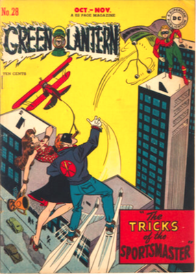 Green Lantern #28: 1st Sportsmaster (Crusher Crock)