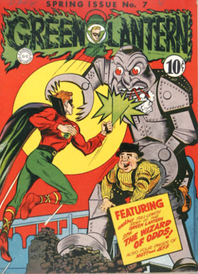 Green Lantern Comics #7
Classic robot cover
