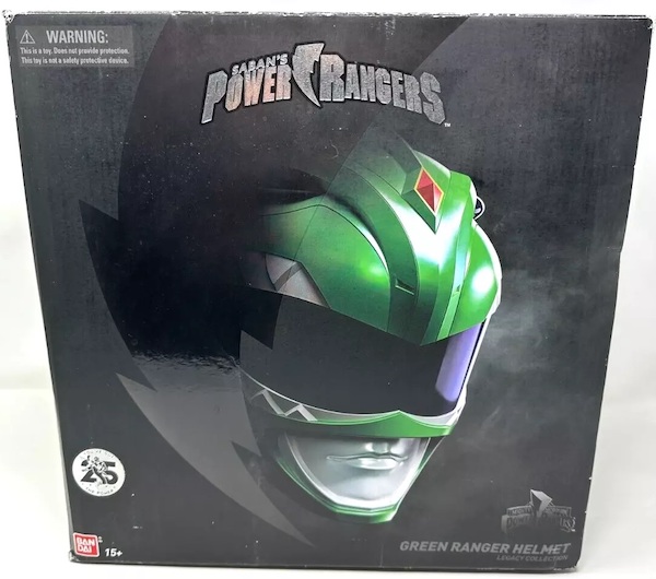 Mighty Morphin Power Rangers Legacy Collection Green Ranger Helmet. Click to appraise yours