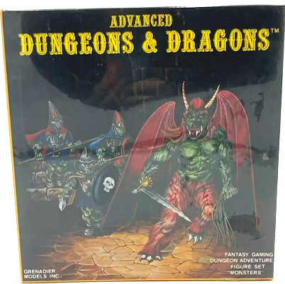 Grenadier AD&D box set Monsters box set. Click to sell or appraise yours