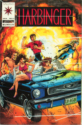 Harbinger #1, Includes Mail-Away Coupons. Click for valuation