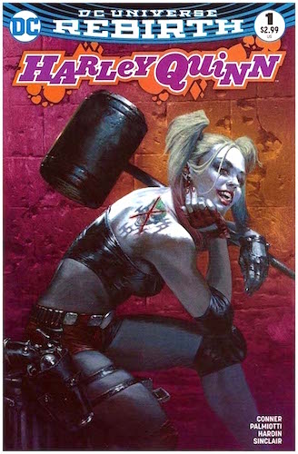Harley Quinn 1 Bulletproof Comics Pink Edition, Dell’Otto (2016). Click to sell or value one
