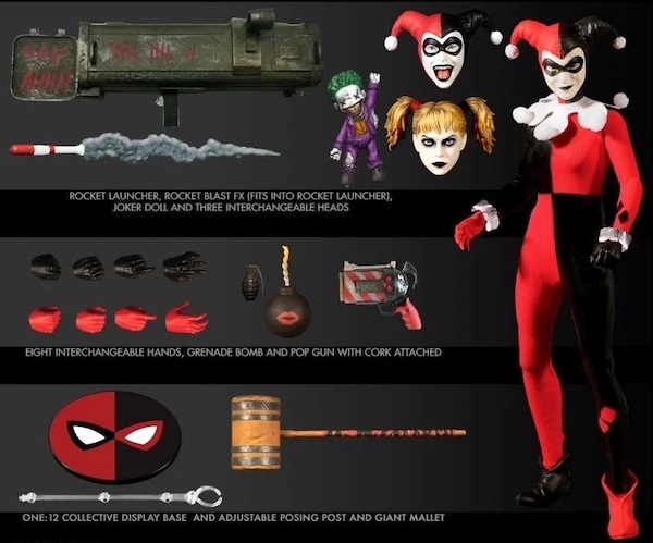 One:12 Dc Comics Harley Quinn Deluxe Edition. Click to sell or value one