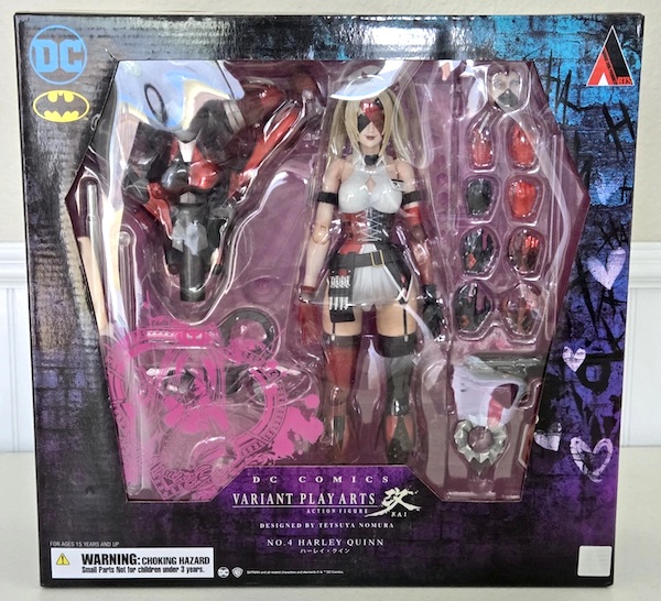 Variant Play Arts Kai DC Comics No. 4 Harley Quinn. Click to value one