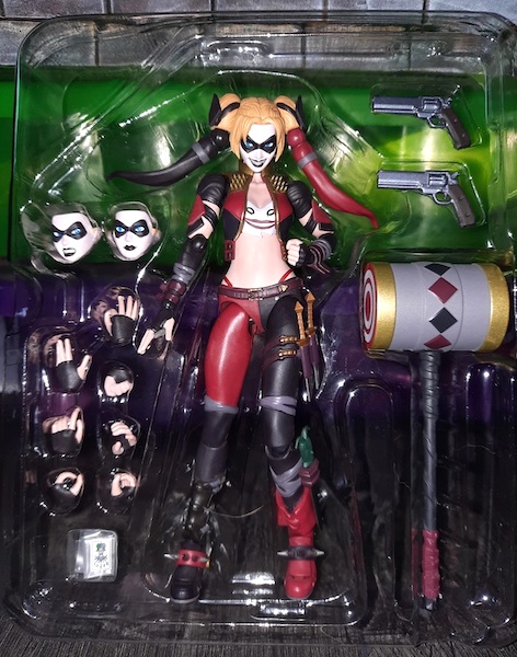 S.H. Figuarts Injustice Harley Quinn open box. Click to sell your toy collection