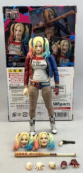 S.H. Figuarts Suicide Squad Harley Quinn out of the box. Click to sell yours