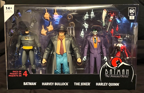 Walmart Exclusive McFarlane Toys DC Direct Batman Animated Series 4 Pack. Click to sell yours