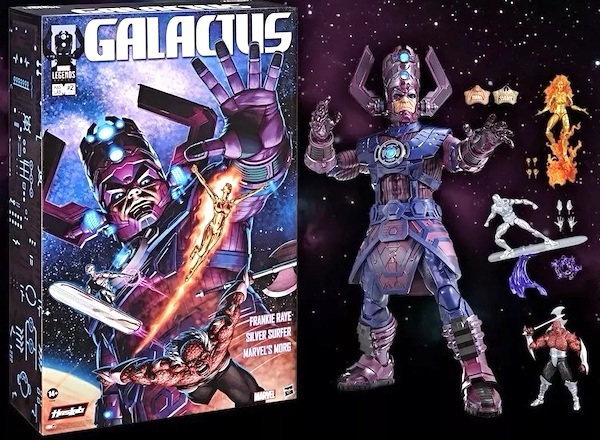 HasLab Marvel Legends Galactus Action Figure With Stretch Goals. Click to appraise yours free