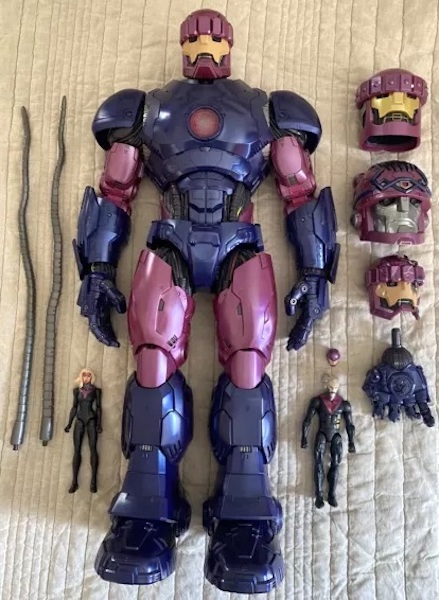 Haslab Marvel Legends X-Men Sentinel With Stretch Goals out of the box. Click to have yours valued free