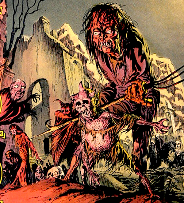 Haunt of Fear #14: Demonic hoarde cover