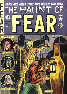 Haunt of Fear #4: Mummy cover