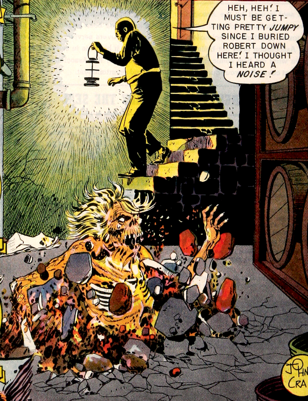 Haunt of Fear #7: Murderer meets his own justice when victim comes back from the dead