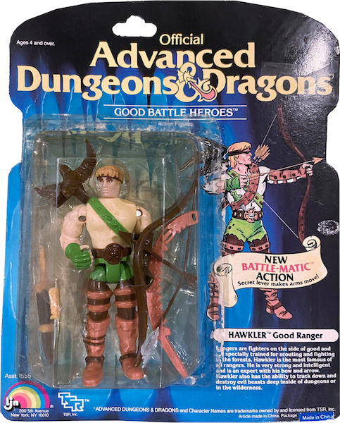 Advanced Dungeons and Dragons figures
Hawkler (Battle-Matic)