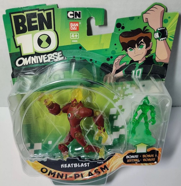 Ben 10 Omniverse Omni-plasm Heatblast Action Figure. Click for free valuation of your Ben 10 action figures